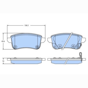Δισκόφρενα  ZTEC+ για Renault